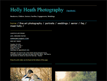 Tablet Screenshot of hollyheath.com